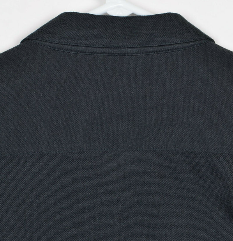 John Varvatos Men's Sz Small Silk Cotton Blend Gray Button Front Pocket Shirt