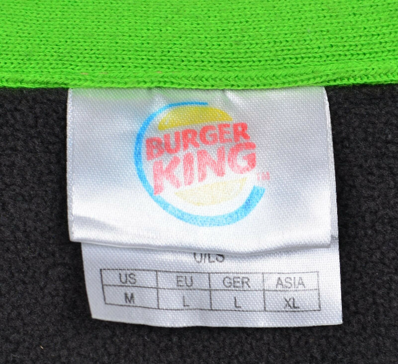 Burger King Men's Medium Employee Work Manager Uniform King Full Zip Jacket