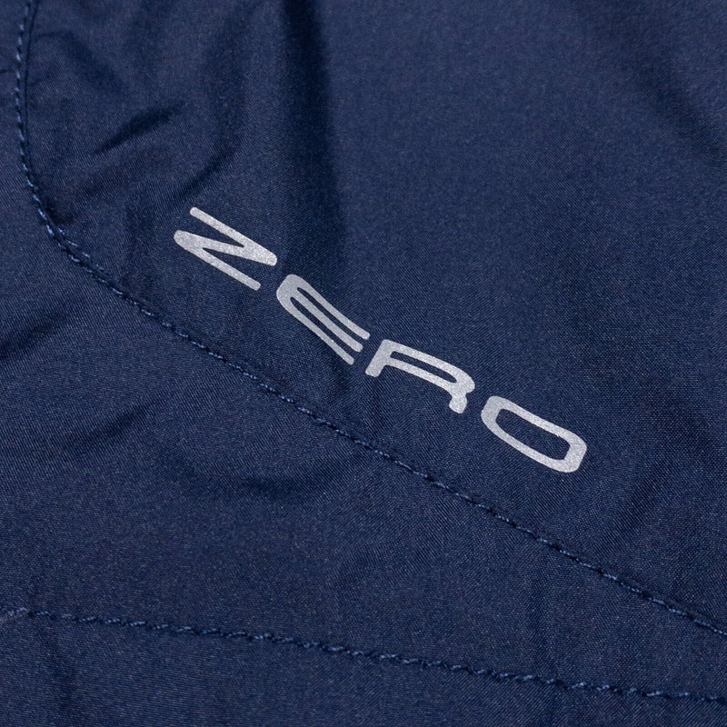Zero Restriction Primaloft Vest Men's Large Golf Full Zip Quilted Blue Z625