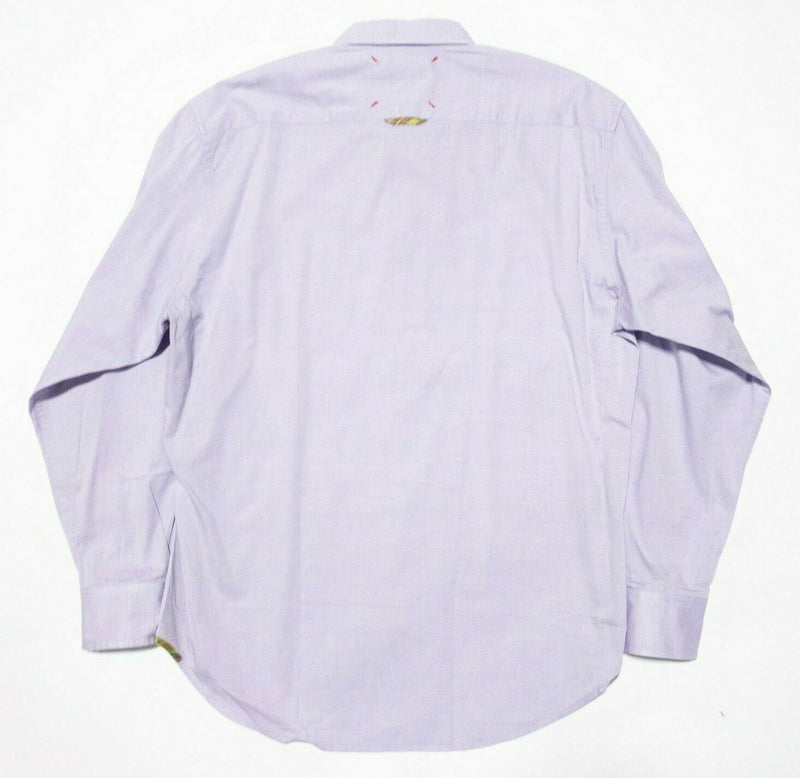 Robert Graham Freshly Laundered Shirt Men's XL Lavender Purple Long Sleeve