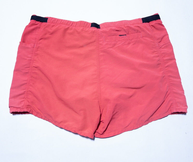 Vintage Patagonia Baggies Large Men's 90s USA Pink Belted Lined Swim Trunks