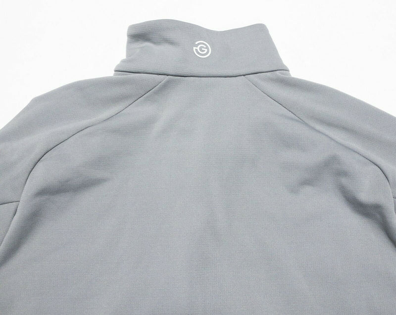 Galvin Green Men's XL Solid Gray 1/4 Zip Polyester Wicking Stretch Golf Jacket