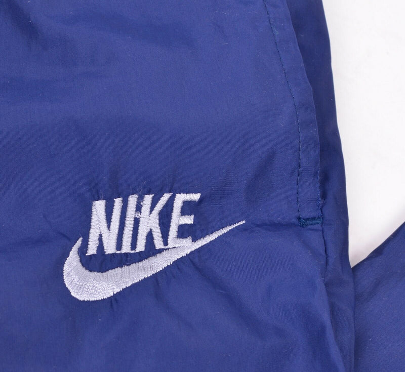 Vtg 80s Nike Men's Sz Medium Swoosh Logo Windbreaker Jogger Pants Blue Tag Japan