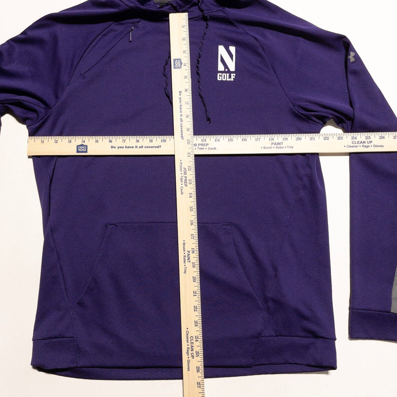 Northwestern Wildcats Hoodie Men's Medium Golf Under Armour ColdGear Purple
