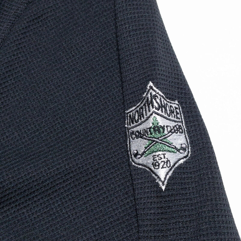FootJoy Midlayer Men's XL Pullover Black Golf Crewneck Long Sleeve Wicking