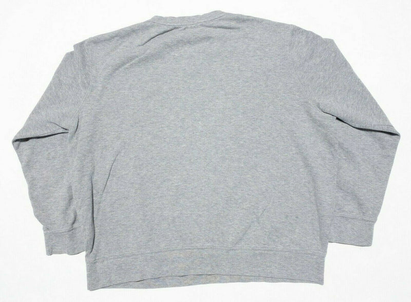 Polo Ralph Lauren Estate Rib Crew Neck Sweater Heather Gray Pullover Men's 2XL