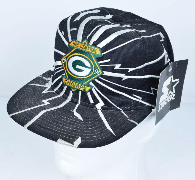 Green Bay Packers Men's Starter Collision 1996 Central Champs Wool Snapback Hat
