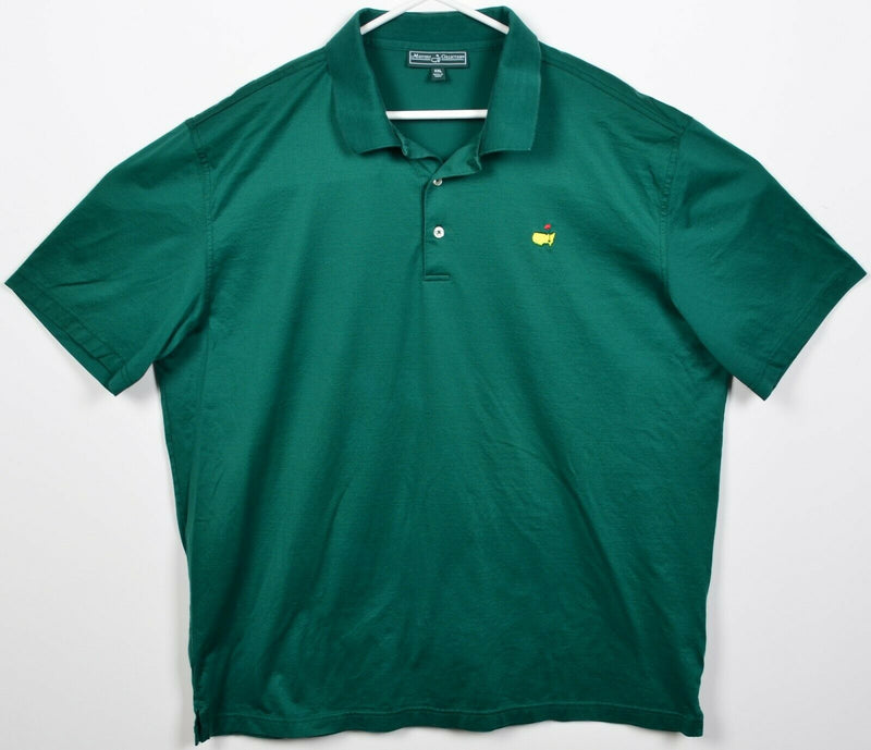 Masters Collection Men's 2XL Solid Forest Green Pima Cotton Golf Polo Shirt