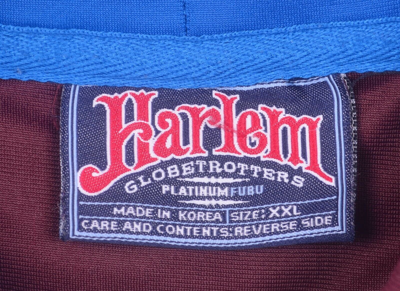 Harlem Globetrotters Fubu Men's Sz 2XL Basketball Hoodie Track Jacket