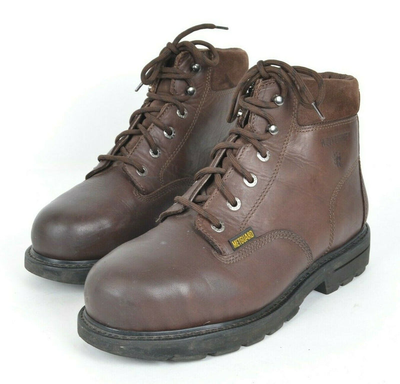 Wolverine Men's 11E Cannonsburg Steel Toe Brown Leather Work Boots W04451