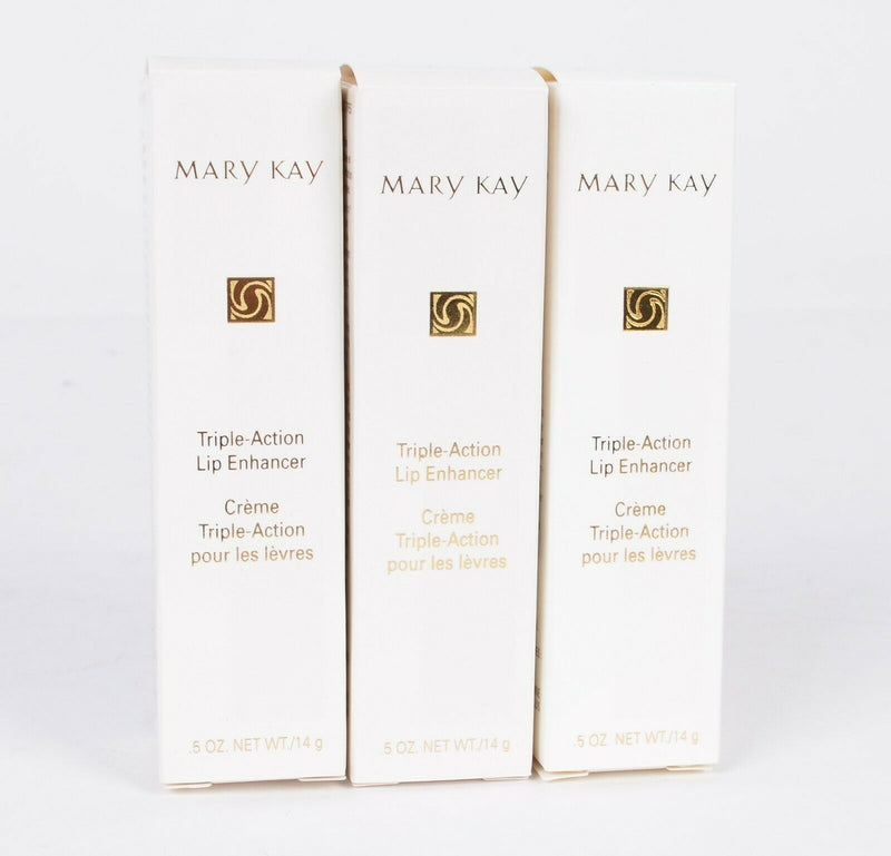 Lot of 3 Mary Kay Triple-Action Lip Enhancer .5 oz Tube 1426 (3 Pack)