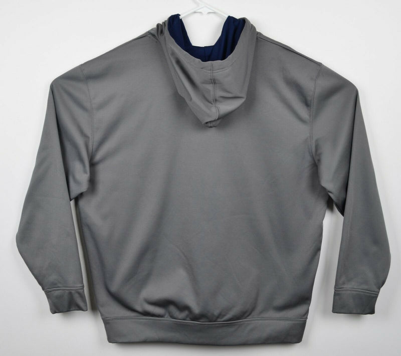 New England Patriots Men's XL NFL Team Apparel TX3 Warm Gray Hoodie Sweatshirt