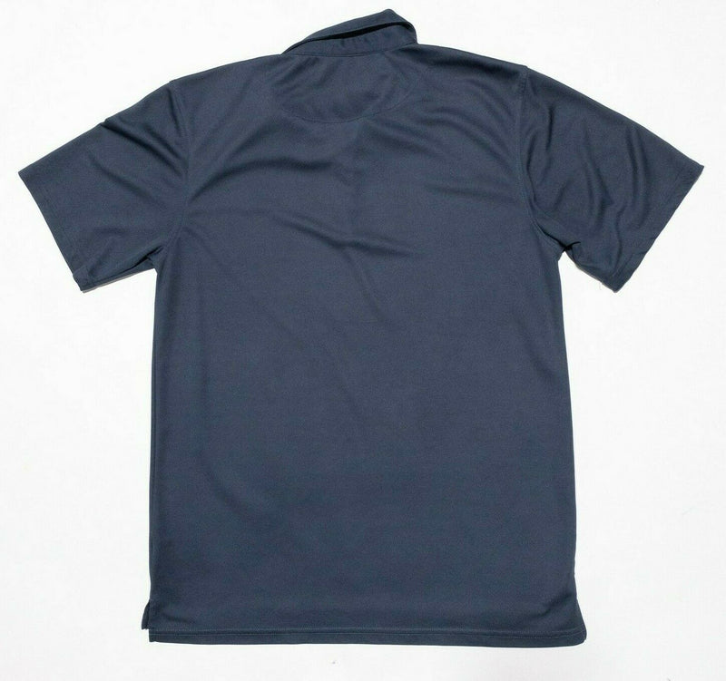 johnnie-O Polo Shirt Men's Medium? Prep-Formance Wicking Stretch Blue Golf