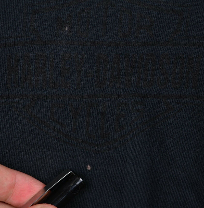 Vintage 1993 Harley-Davidson Men's Sz 3XL? 90th Anniversary Sleeve Print Shirt