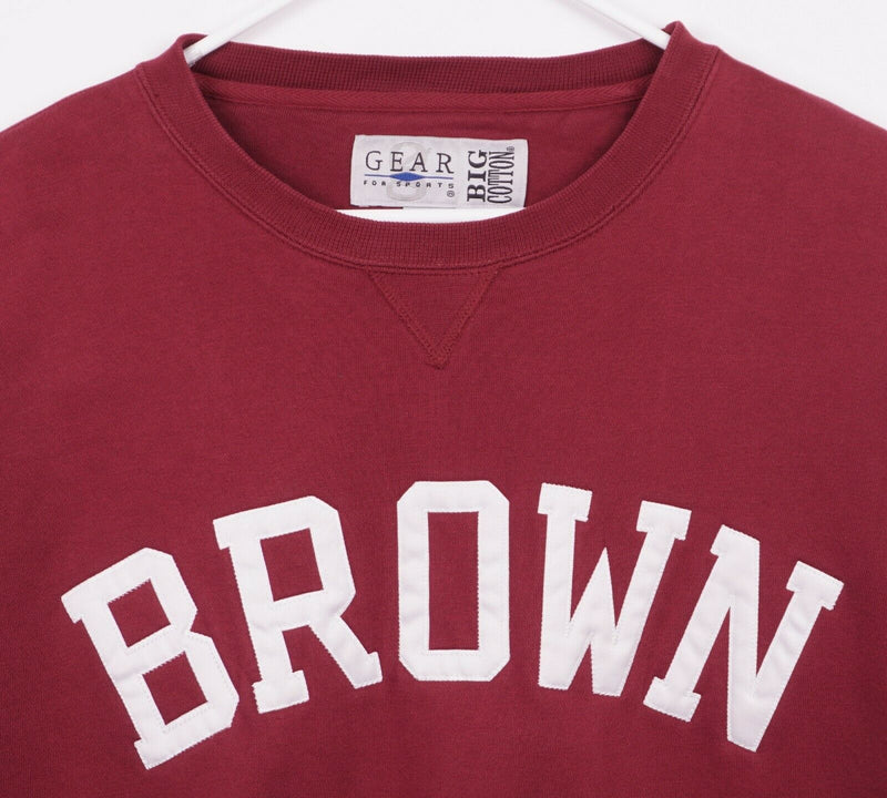 Brown University Men's XL Gear For Sports Red Oversized Fleece Sweatshirt