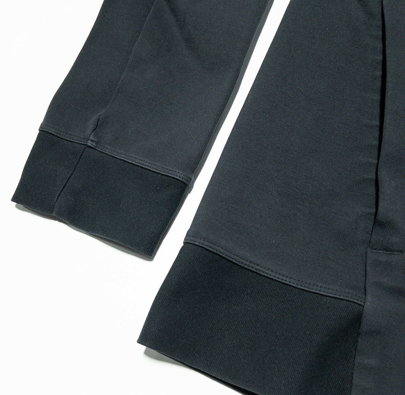 Lululemon Jacket Full Zip Solid Black Athleisure Wicking Stretch Men's XL
