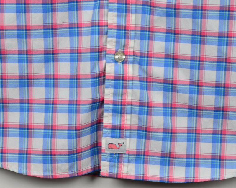 Vineyard Vines Performance Men's XL Classic Fit Murray Shirt Nylon Spandex Plaid