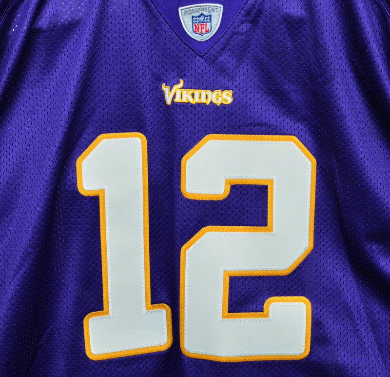 Minnesota Vikings Men's 52 (2XL) Percy Harvin Reebok NFL On Field Purple Jersey