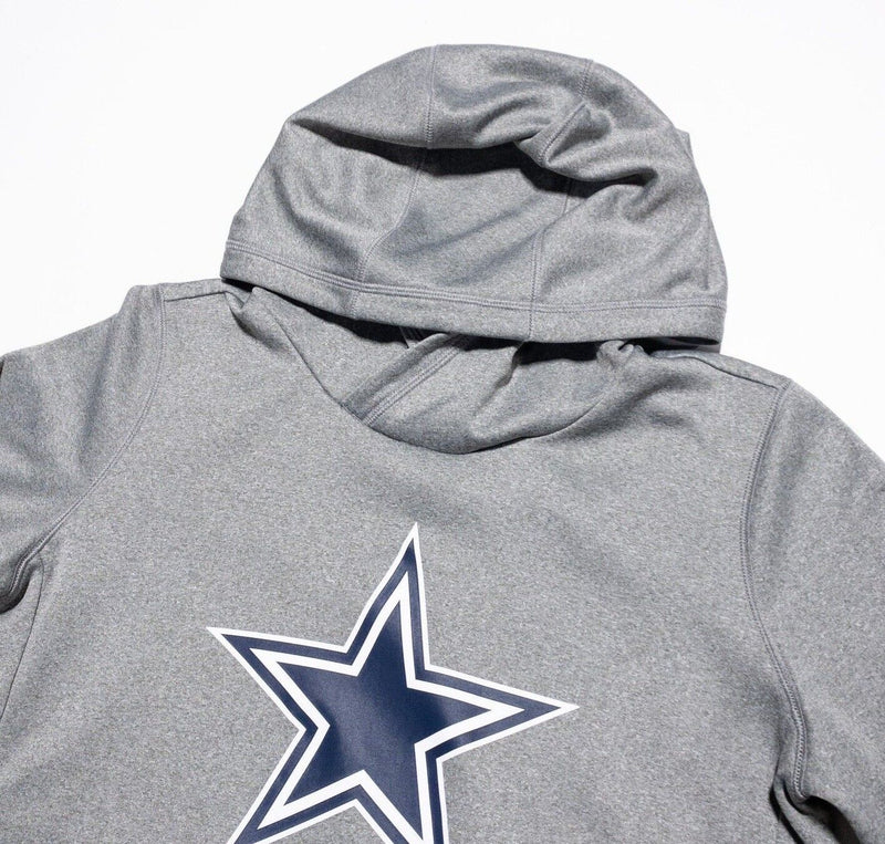 Nike Dallas Cowboys Hoodie Women's Medium Pullover Sweatshirt Gray NFL Football