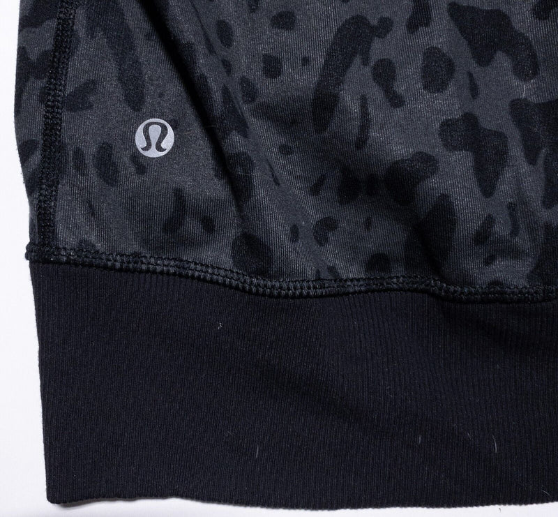 Lululemon Cheetah Jacket Women's Fits 6/8 Namaskar Hooded Full Zip Animal Print