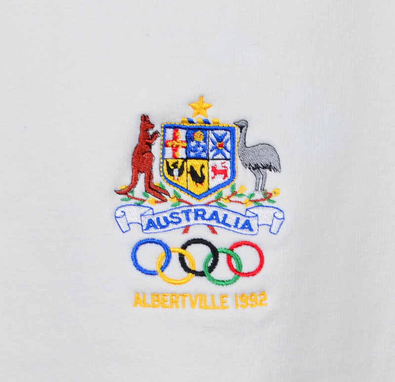 Vintage 1992 Winter Olympics Men's Large Albertville Team Australia Sweatshirt