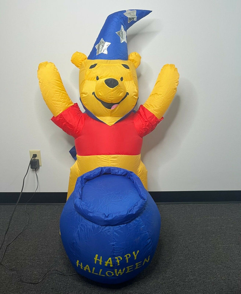 Winnie The Pooh Disney Halloween Airblown Inflatable 4 ft. Gemmy Self Inflates