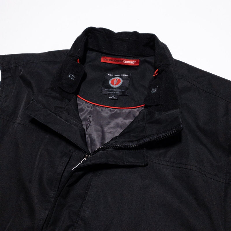 SCOTTeVEST Vest Men's XL Full Zip Pocket Travel TEC Tech Enabled Gear Management
