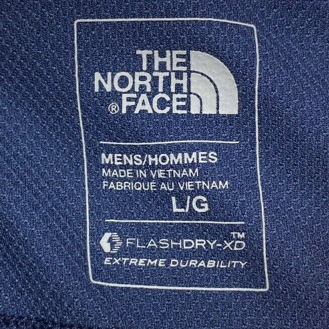 The North Face FlashDry XD Reactor Hoodie Navy Blue Wicking Stretch Men's Large