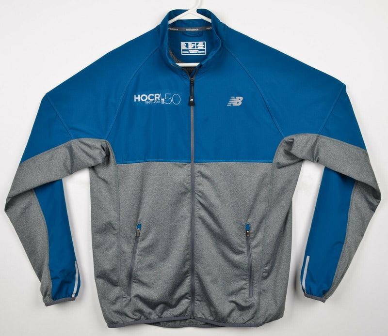 Head Of The Charles Men's Medium New Balance Blue Full Zip Regatta 2014 Jacket