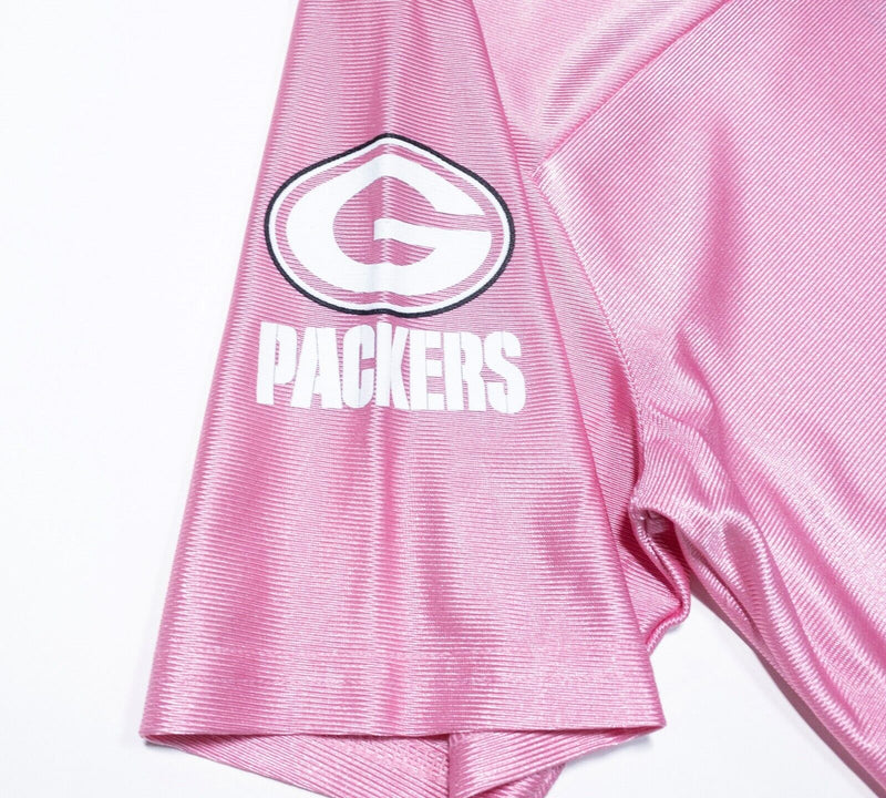 Brett Favre Green Bay Packers Jersey Women's Large Pink NFL