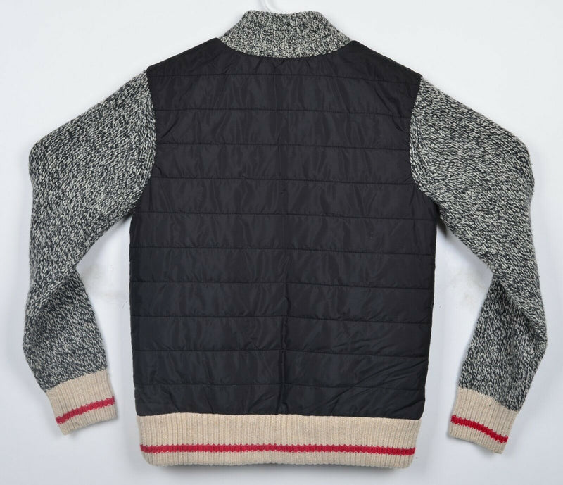 Roots Cabin Women's XS Full Zip Puffer Quilted Sweater Jacket