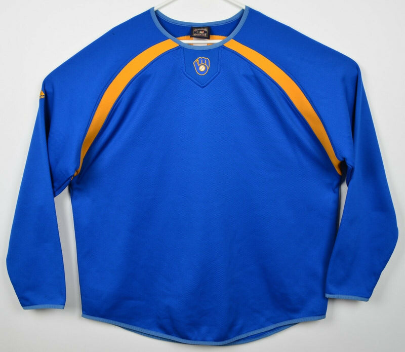 Milwaukee Brewers Men's XL? Cooperstown Collection Majestic Therma Sweatshirt