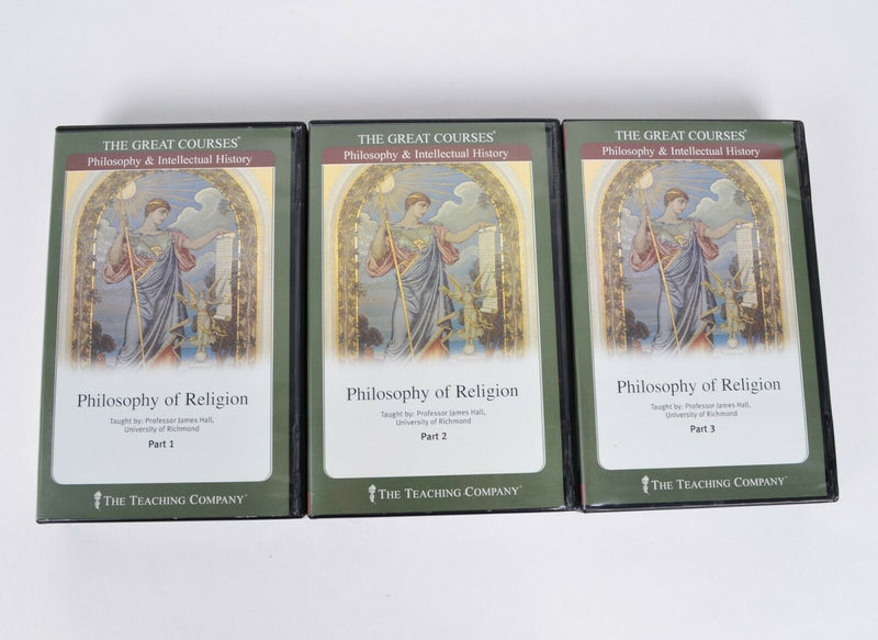 Philosophy of Religion The Great Courses 36 Lecture 18 Audio CDs James Hall