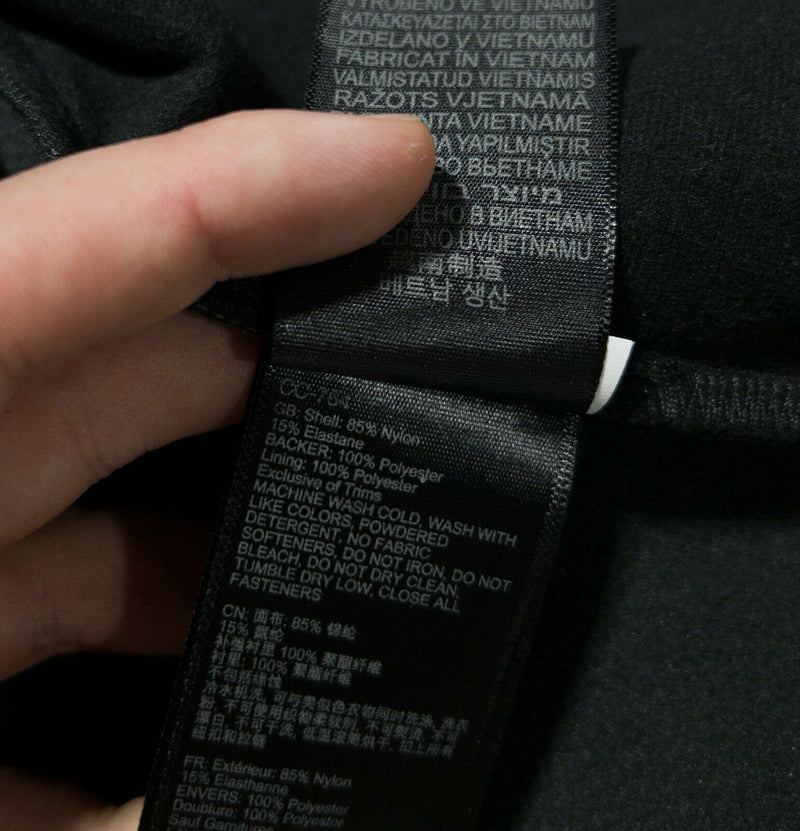Marmot Men's Medium Dell Microsoft Gray Full Zip Fleece-Lined Softshell Jacket