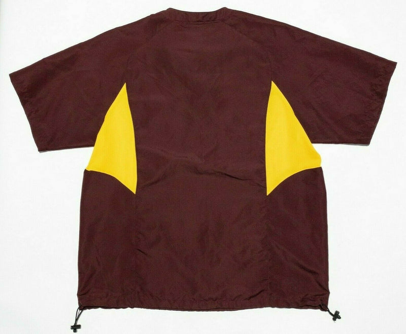 ASU Arizona State Sun Devils Nike Team Baseball Cage Jacket Maroon Men's XL