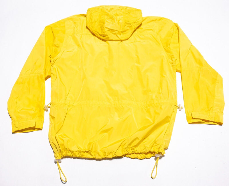 Polo Sport Ralph Lauren Jacket Men's Medium Vintage 90s Rain Hooded Yellow