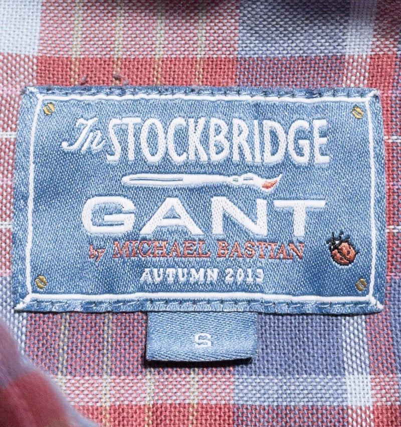 GANT Shirt Men's Small Stockbridge Michael Bastian Plaid Button-Down Long Sleeve