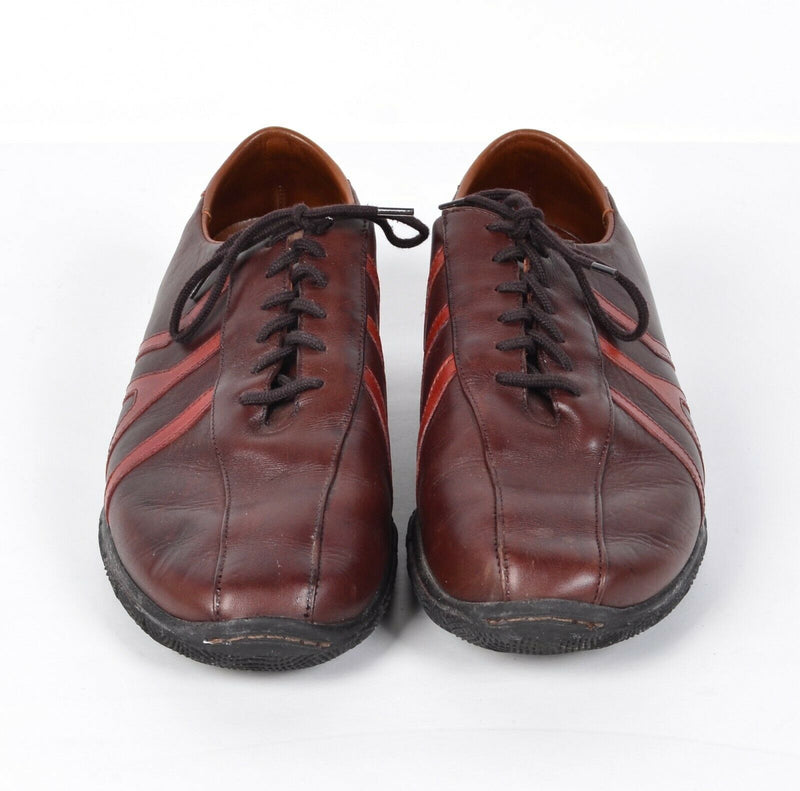 Allen Edmonds Traveler Men’s 9D Brown Driving Oxford Shoes Made In USA