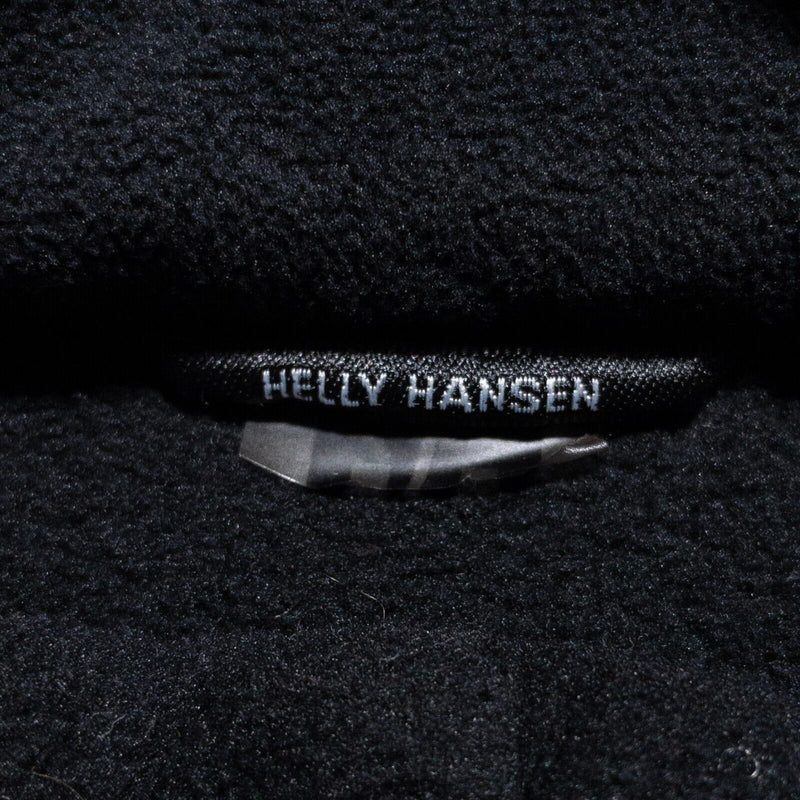 Helly Hansen Fleece Jacket Men's Fits Large Aspen Snowmass Full Zip Gray Outdoor