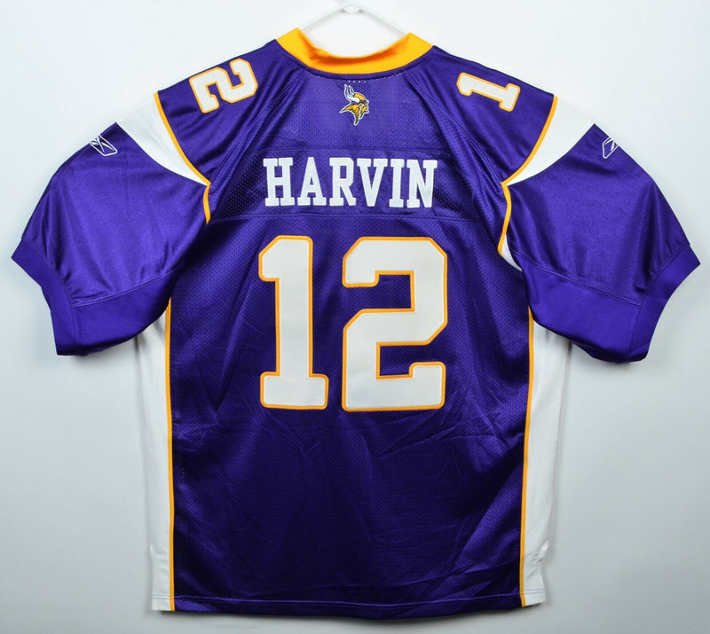 Minnesota Vikings Men's 52 (2XL) Percy Harvin Reebok NFL On Field Purple Jersey