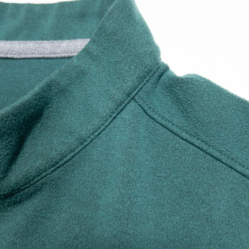 Johnnie-O 1/4 Zip Fleece Men's 2XL Pullover Green Brady Microfleece Quarter Zip