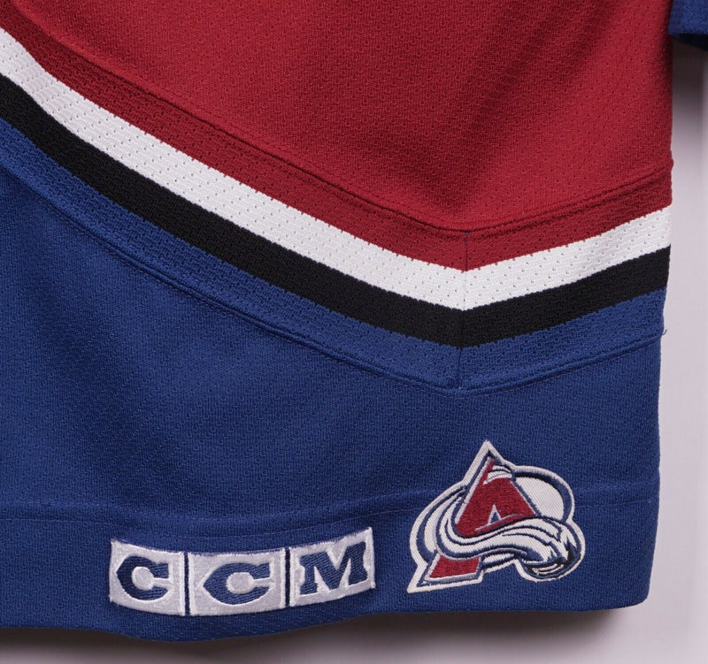 Colorado Avalanche Men's Large CCM Maska Air-Knit Canada Sewn NHL Hockey Jersey