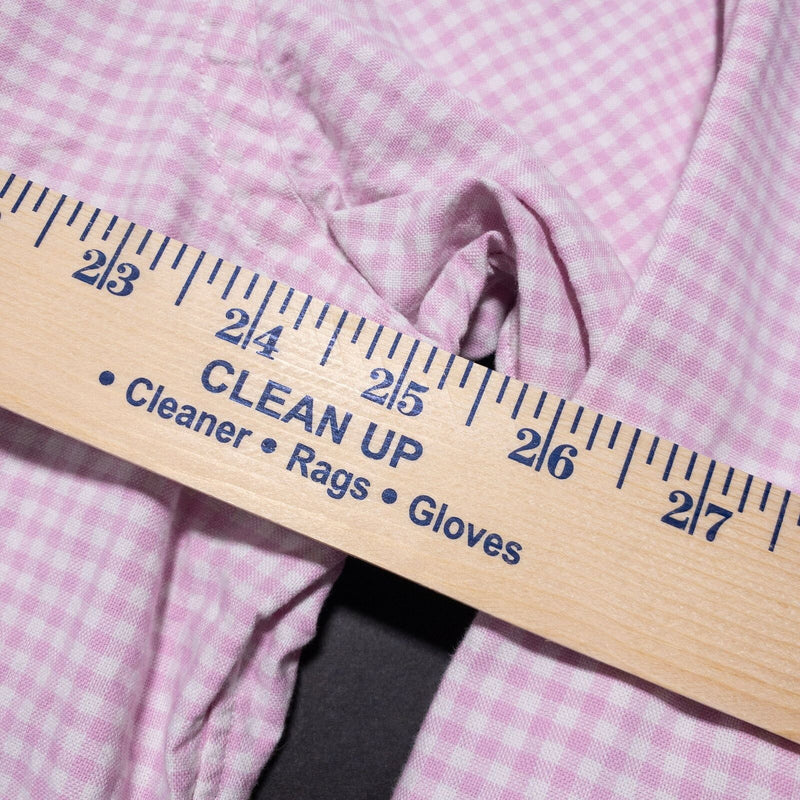 Polo Ralph Lauren Shirt Men's 2XL Classic Fit Pink Check Button-Down Long Sleeve