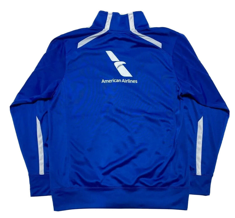 Chicago Marathon Nike Blue Full Zip Track Warm-Up Jacket Men's Small