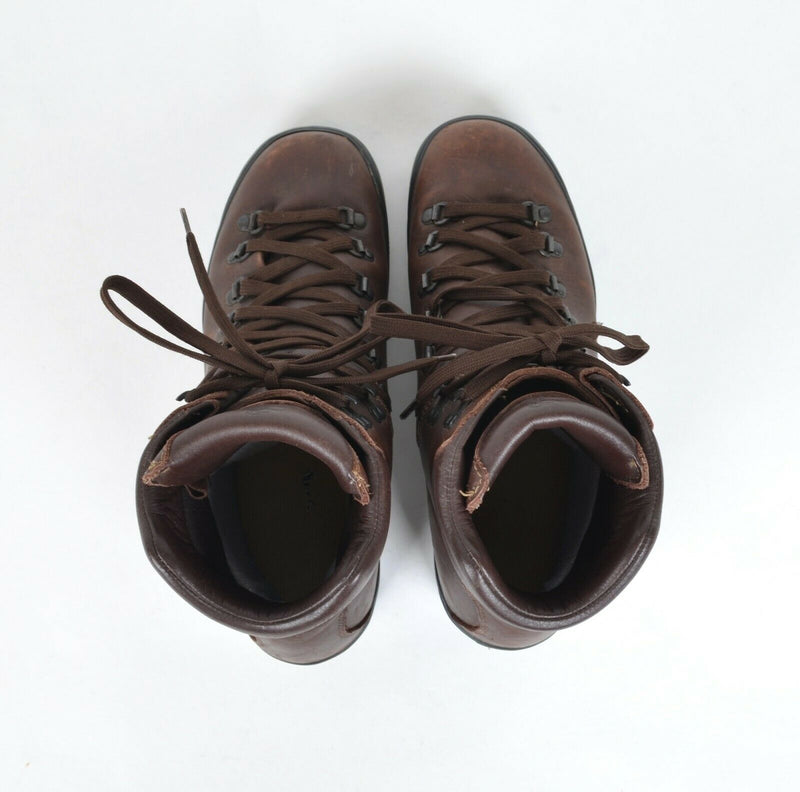 LL Bean Gore-Tex Men's US 9 Brown Leather Lace-Up Vibram Sole Work Boots