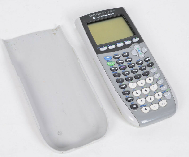 Texas Instruments TI-84 Plus Silver Edition Graphing Calculator - Gray