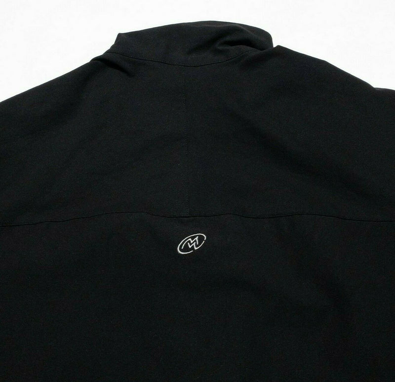 Cloudveil Softshell Jacket Full Zip Solid Black Zip Pockets Packable Men's XL