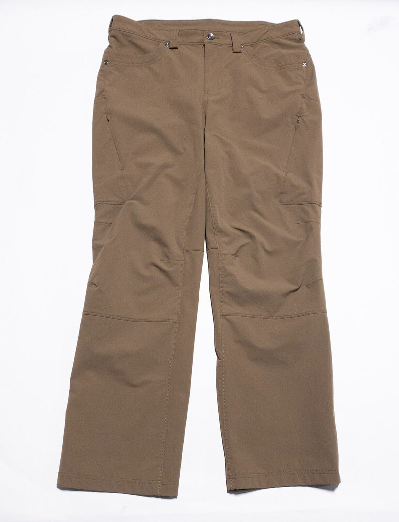 Duluth Trading Pants Women's 14x31 Flexpedition Bootcut Pants Khaki Brown Work