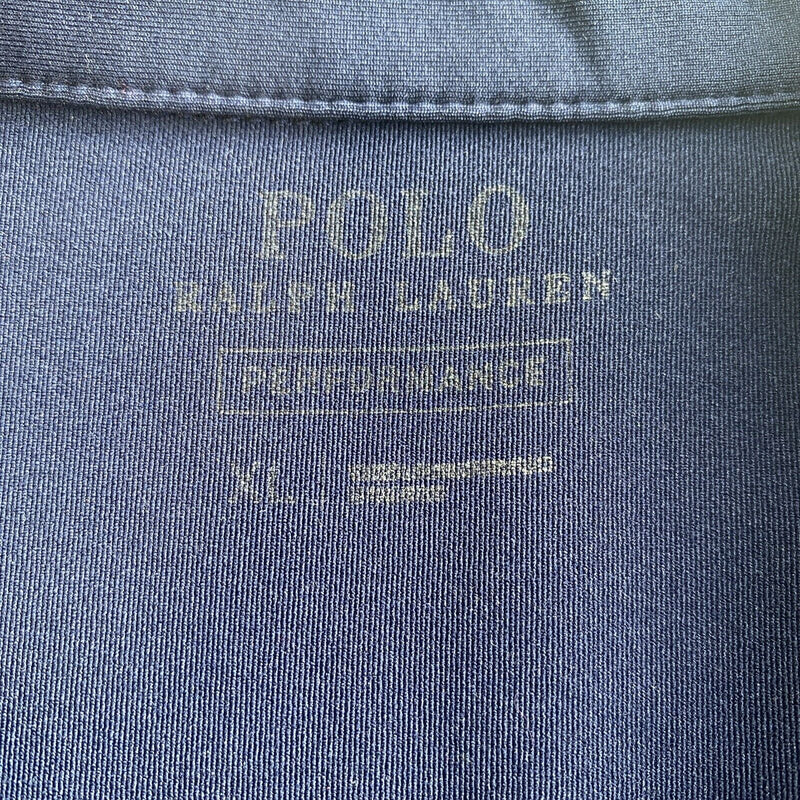 Polo Ralph Lauren Performance Men's XL Solid Navy Blue Wicking Polo Shirt