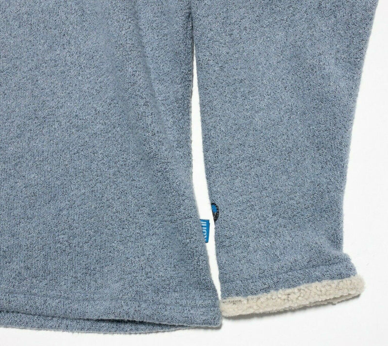 Kuhl Alfpaca Fleece Pullover Jacket Canada Solid Light Blue Women's Large